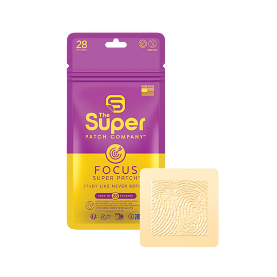 Parche de Concentración Focus Super Patch: Atención Mental Sin Fármacos